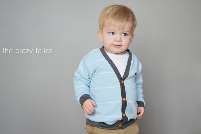 Cool Cardigan by Blank Slate Patterns sewn by The Crazy Tailor
