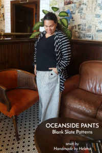 Oceanside Pants by Blank Slate Patterns sewn by Handmade by Helena