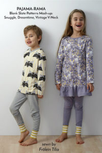 Dreamtime Jammies by Blank Slate Patterns sewn by Frolein Tilia