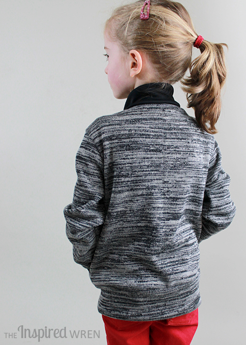 Zippy Jacket by Blank Slate Patterns sewn by The Inspired Wren