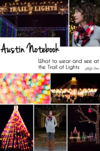 Austin Notebook - The Trail of Lights