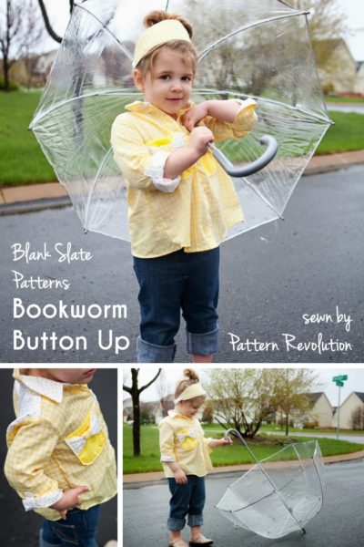Boodworm Button Up by Blank Slate Patterns with Pattern Revolution