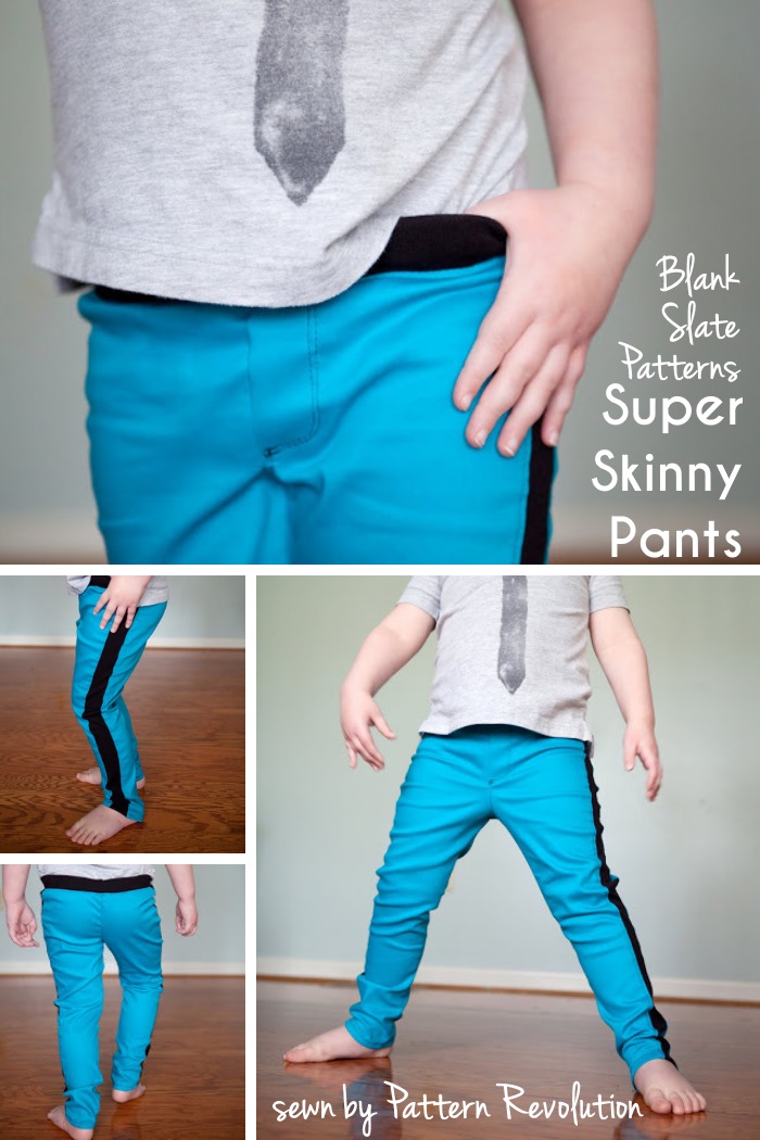 Super Skinny Pants by Blank Slate Patterns with Pattern Revolution